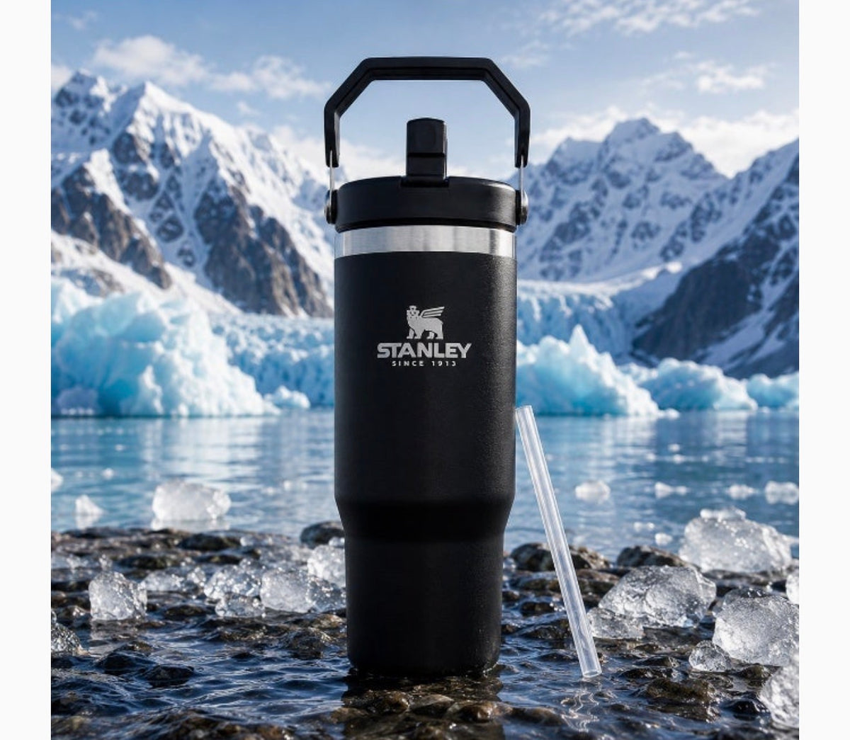 Stanley 30oz Stainless Steel Tumbler with Straw – Leak-Resistant Travel Cup