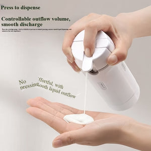 4-in-1 Sustainable Plastic Travel Dispenser Bottle