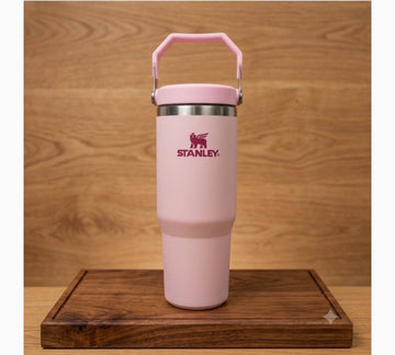 Stanley 30oz Stainless Steel Tumbler with Straw – Leak-Resistant Travel Cup
