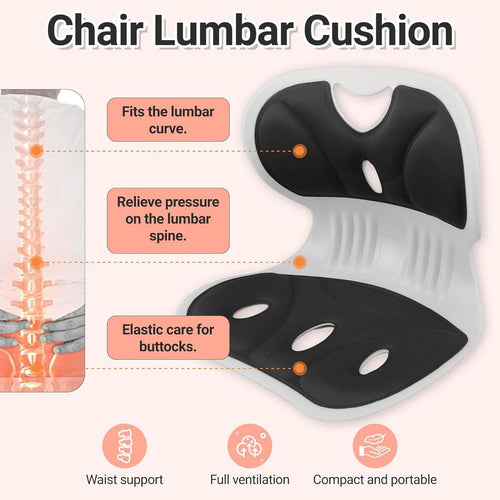 Lumbar Support Posture Corrector — Back Pain Relief for Office & Driving