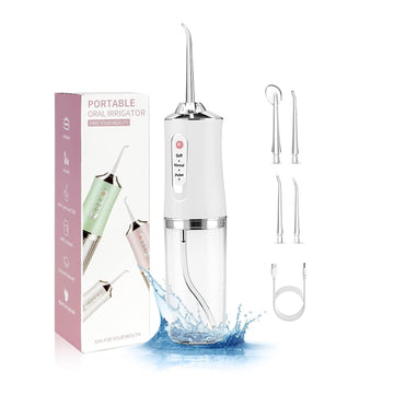 Portable Oral Irrigator – 3 Cleaning Modes & 220ml Water Tank