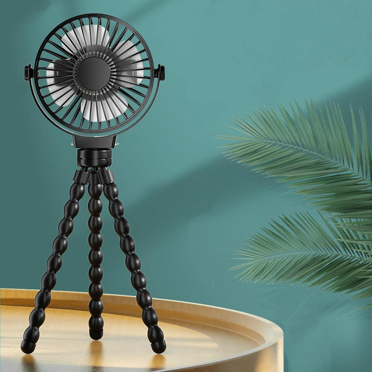 360° Rotating Portable Stroller Fan | Rechargeable Clip-On Mini Fan
